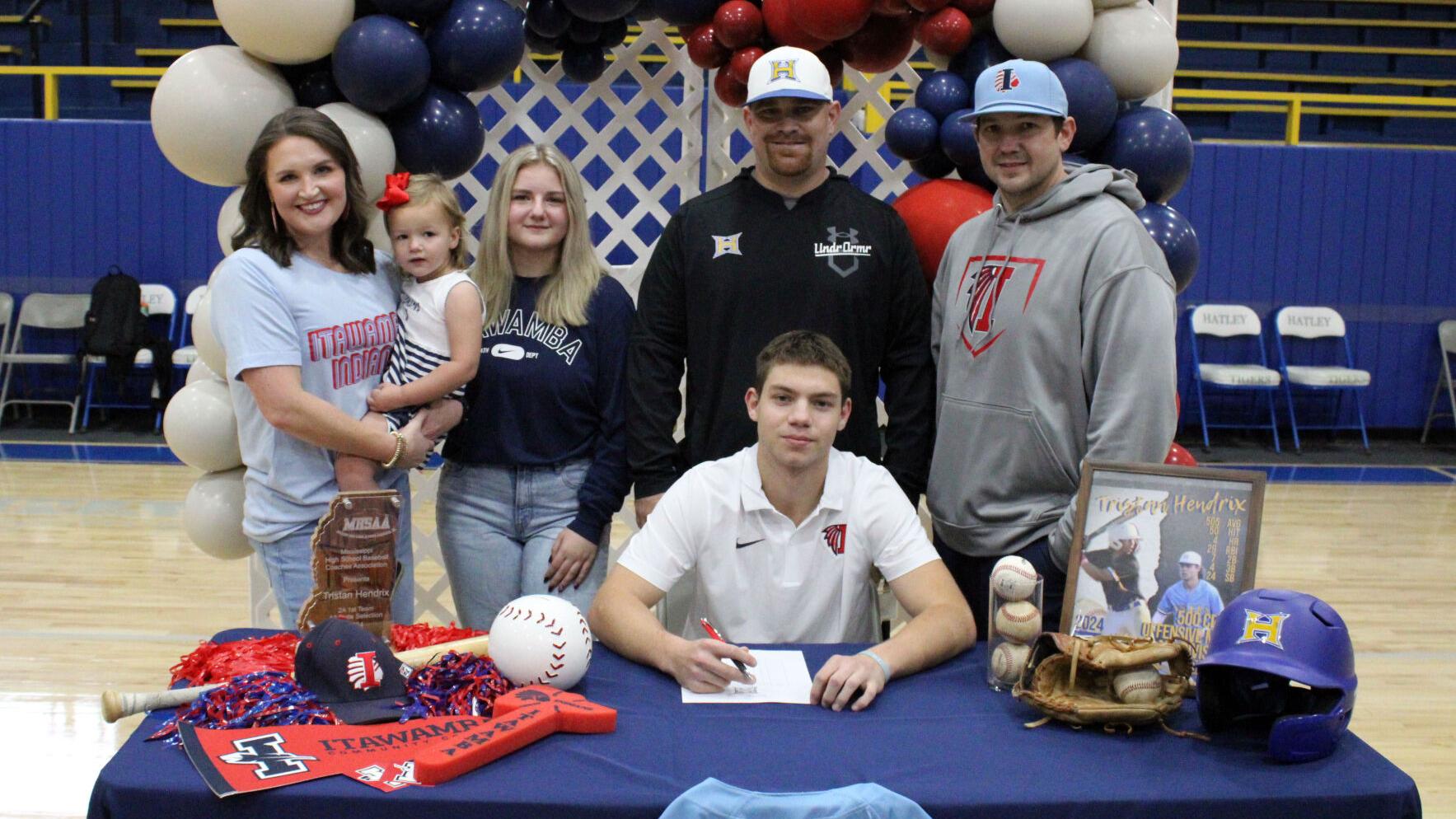 Hatley’s Hendrix inks with ICC baseball